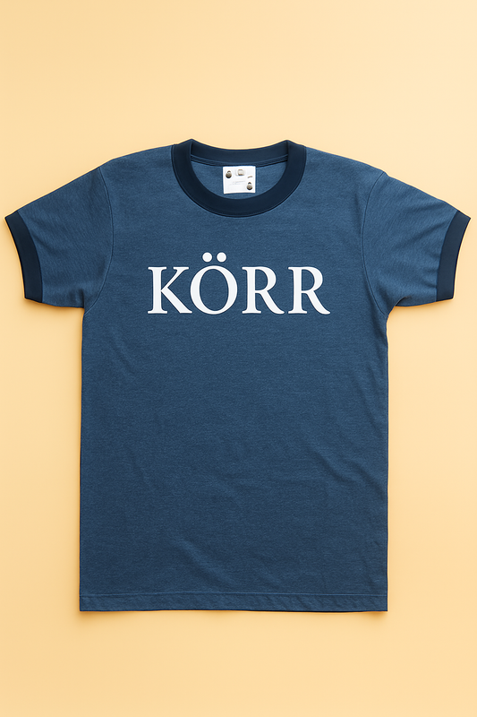 KÖRR Ringer Tee – Navy